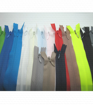 Covered zip 50cm no. 1356