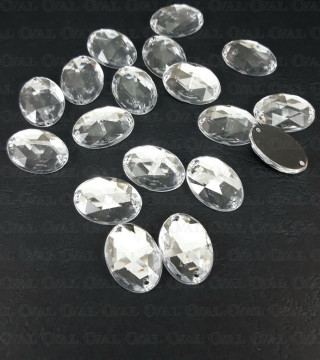 Kamienie akrylowe 11x18mm /100szt 4886