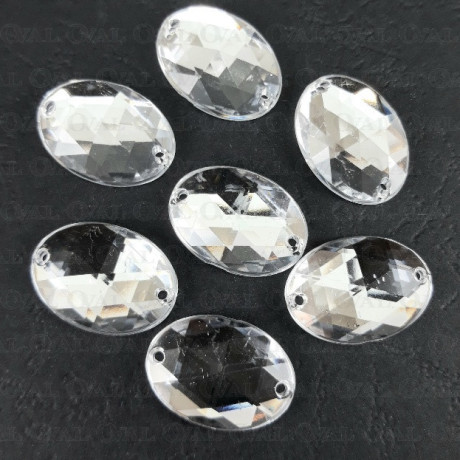 Acrylic stones 13x18mm /100pcs 4886