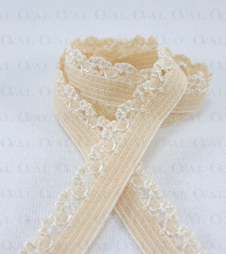 10mm/1m beige underwear elastic 3020