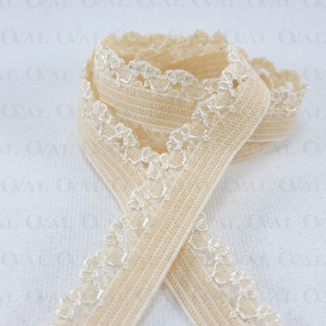 10mm/1m beige underwear elastic 3020