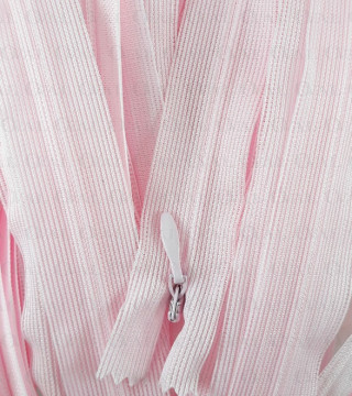 Covered zips d511/c512 various lengths 4887