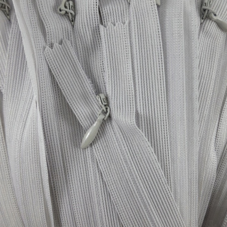 Covered zippers d316 various lengths 4889