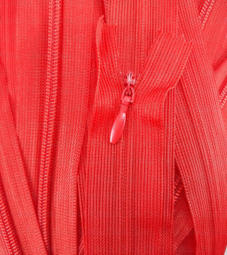 Covered zips d820 various lengths 4897