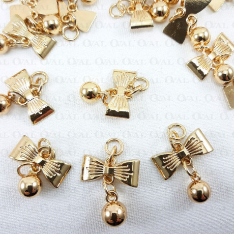 Decorative golden tag 100 pcs 4900