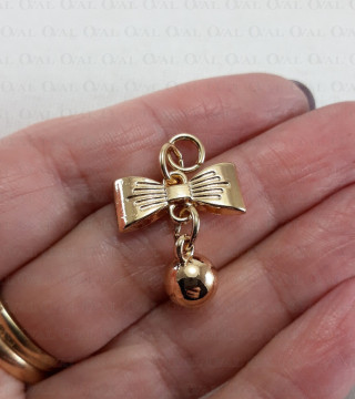 Decorative golden tag 100 pcs 4900