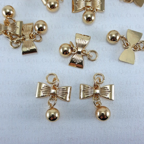 Decorative golden tag 100 pcs 4900
