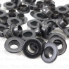 Stainless steel eyelets 6mm/500pcs black FLAT 4904