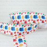 Decorative printed ribbon 20 mm / 1 m 2876