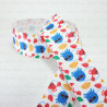 Decorative printed ribbon 20 mm / 1 m 2876