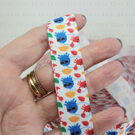 Taśma ozdobna drukowana 20mm /1 m 2876