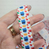 Decorative printed ribbon 20 mm / 1 m 2876