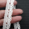 Cotton lace 15mm /1m white 2948