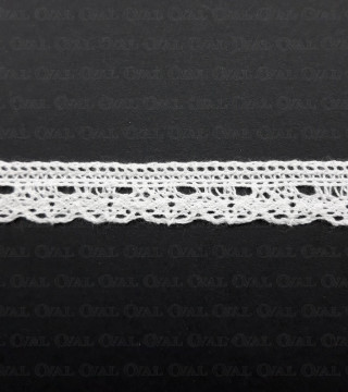 Cotton lace 15mm /1m white 2948