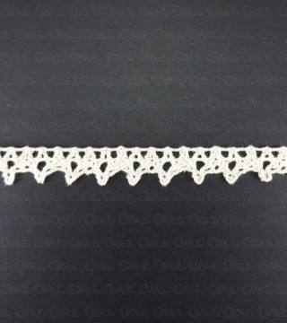 Koronka bawełniana 10mm /20 yard ecru   3862