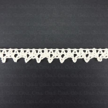 Koronka bawełniana 10mm /20 yard ecru   3862