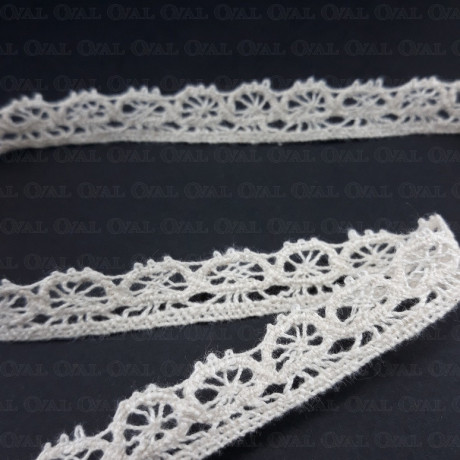 Cotton lace 11mm /20 yards ecru 3860