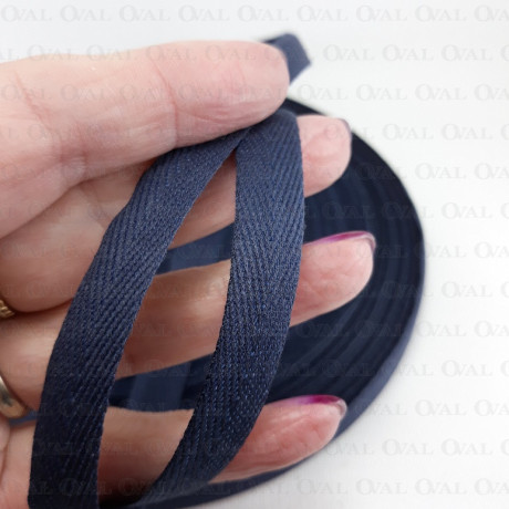 Herringbone cotton tape 10mm / 50m 2153