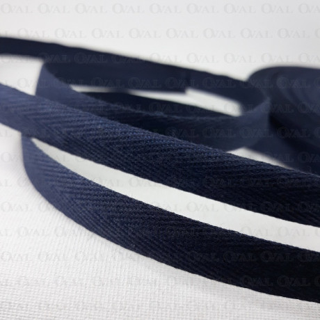 Herringbone cotton tape 10mm / 50m 2153