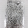 Springi 9,5mm/ 200szt srebrne 4909