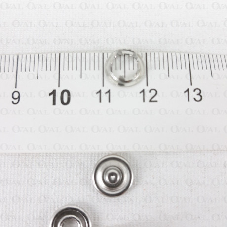 Springi 9,5mm/ 200szt srebrne 4909