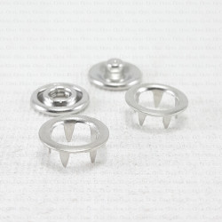 Springi 9,5mm/ 200szt srebrne 4909 Springi 9,5mm/ 200szt srebrne 4909