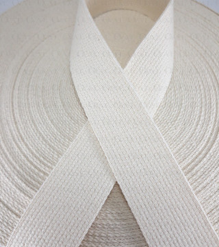 Webbing strap 50 mm / 1 m, 100% cotton 2220