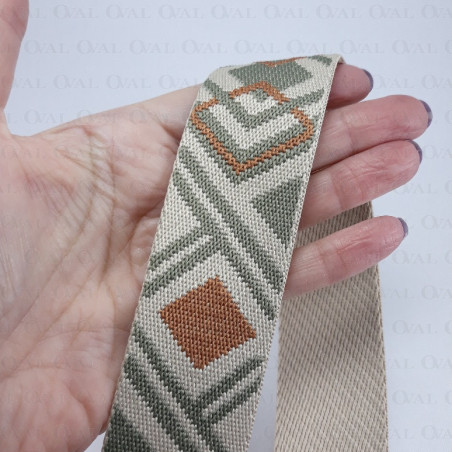 Taśma nośna ozdobna 38mm 2409