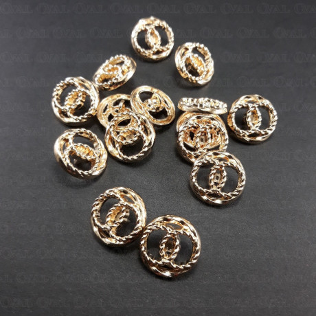 Metal buttons 22mm/200pcs 1621