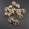 Metal buttons 22mm/200pcs 1621