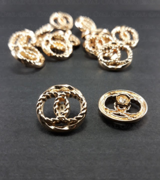 Metal buttons 22mm/200pcs 1621