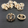Metal buttons 22mm/200pcs 1621