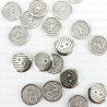 Metal button 15mm / 10 or 100 pcs 557
