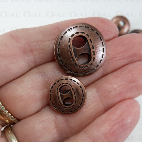 Plastic button 15 and 21 mm / 144 pcs 743