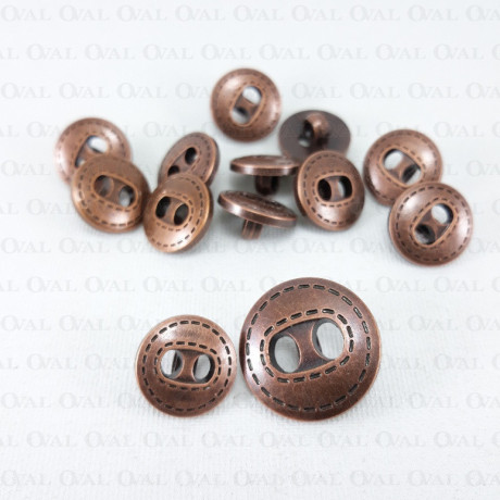 Plastic button 15 and 21 mm / 144 pcs 743