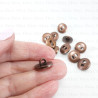Plastic button 15 and 21 mm / 144 pcs 743