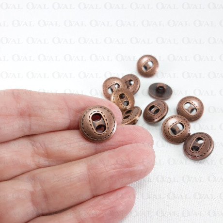 Plastic button 15 and 21 mm / 144 pcs 743