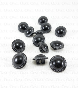 Polyester button 11.5mm/10 pcs 3847