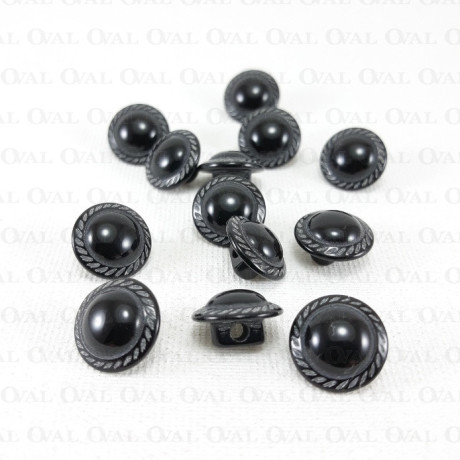 Polyester button 11.5mm/10 pcs 3847