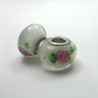 Glass Pandora-style modular bead no. 1388