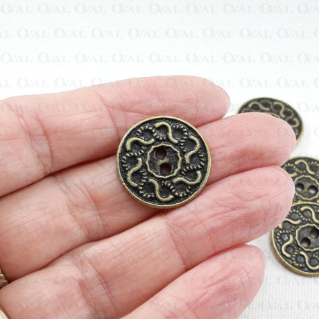 Metal button 20mm 938