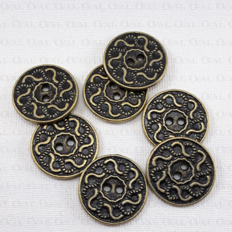 Metal button 20mm 938
