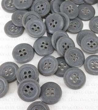 Polyester button 15mm/200pcs 4057