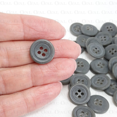 Polyester button 15mm/200pcs 4057