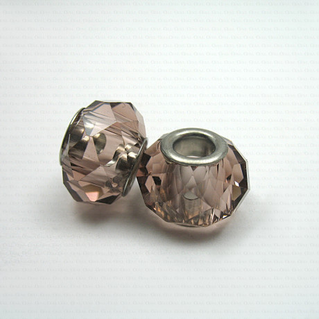 Glass Pandora-style modular bead no. 1393