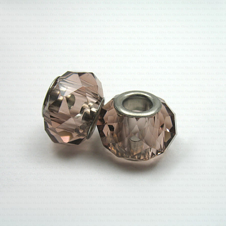 Glass Pandora-style modular bead no. 1393