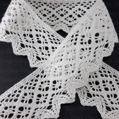 Cotton lace 50mm/1m or 25m 2978