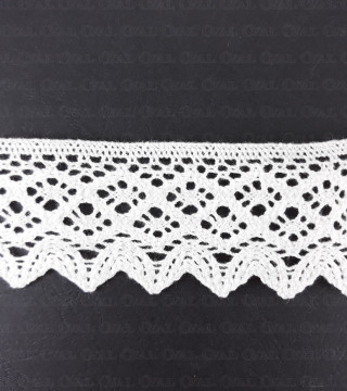 Cotton lace 50mm/1m or 25m 2978
