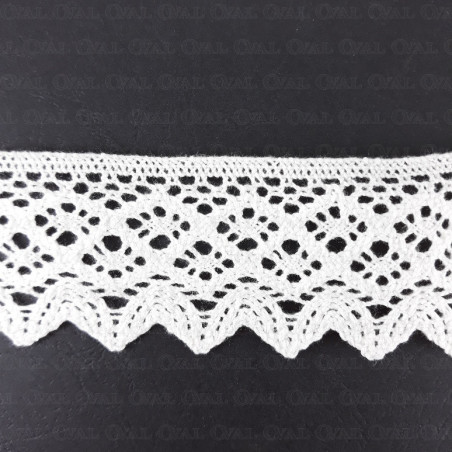 Cotton lace 50mm/1m or 25m 2978