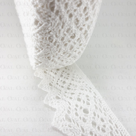 Cotton lace 50mm/1m or 25m 2978
